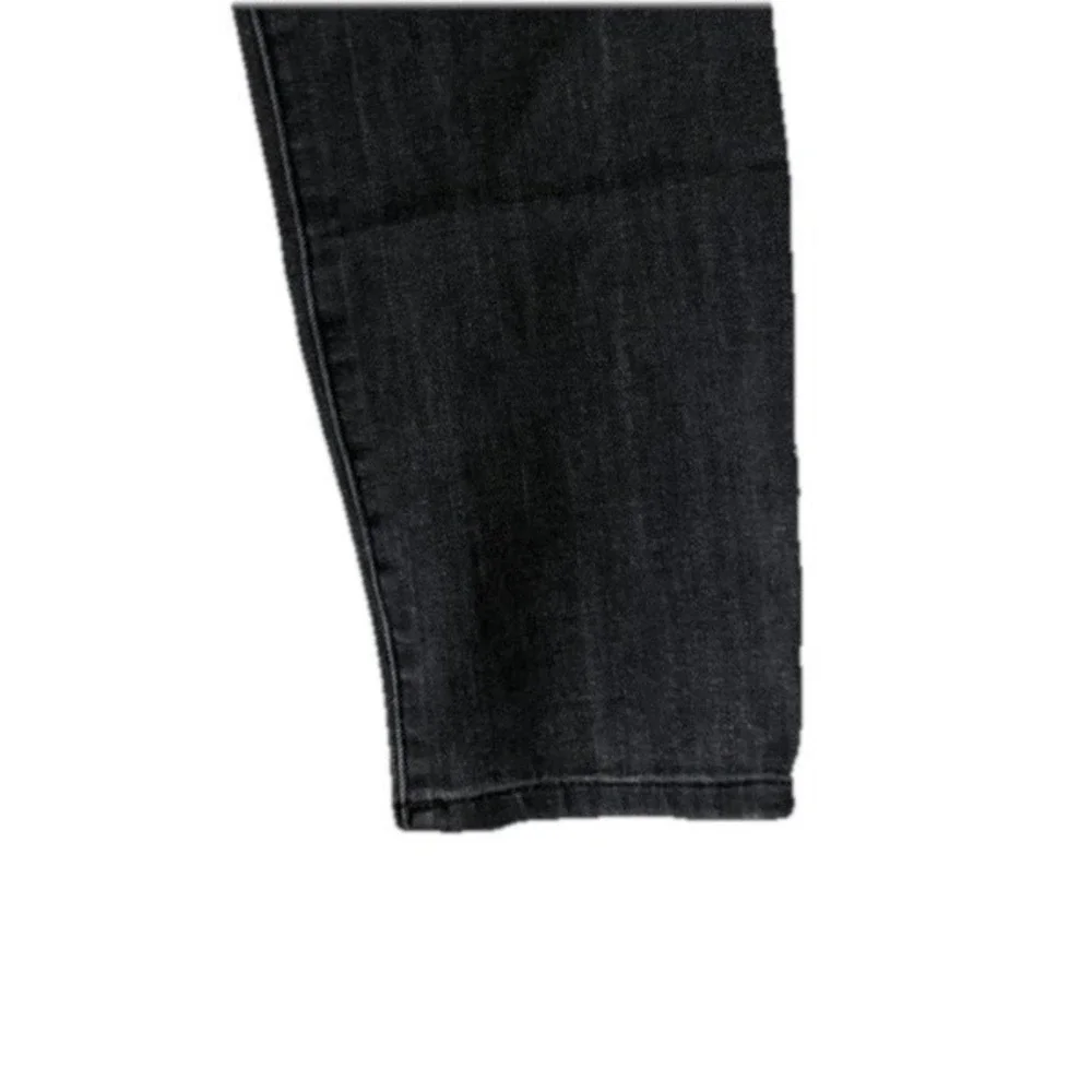 NWT Express Skinny Mid Rise Womens Stretch Black Flexx Jeans Denim Size M 6/8/10 - Picture 5 of 11